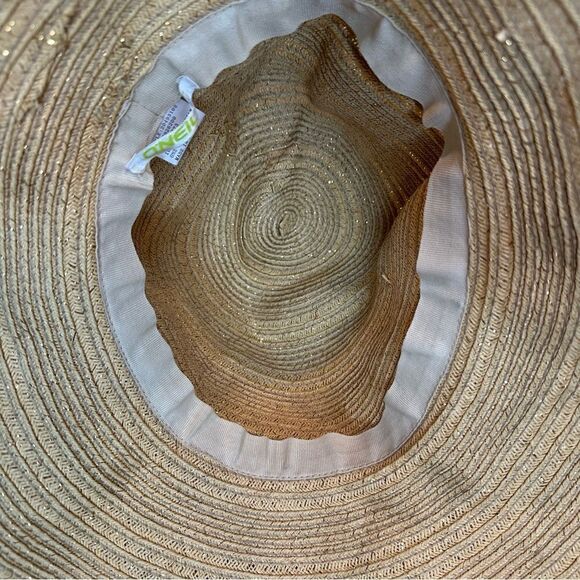 O’Neill 100% Paper Straw Boho Summer Packable Hat - Picture 8 of 10